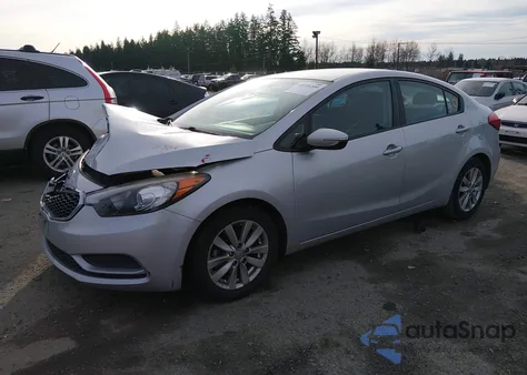 2016 Kia Forte Lx from USA, damaged, VIN KNAFX4A63G5558242